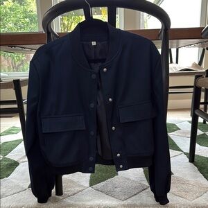 Women's navy blue Bomber Jacket small